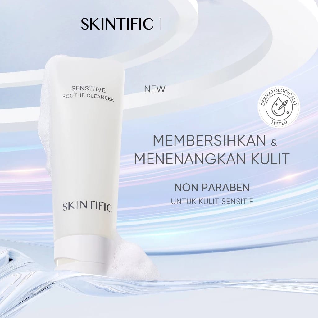 Skintific Sensitive Soothe Cleanser 120ml - Quick Calm & Repair Cleanser Skintific Sensitive Soothe Cleanser 120ml - Quick Calm & Repair Cleanser