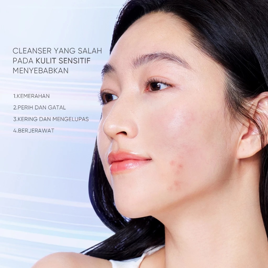 Skintific Sensitive Soothe Cleanser 120ml - Quick Calm & Repair Cleanser Skintific Sensitive Soothe Cleanser 120ml - Quick Calm & Repair Cleanser