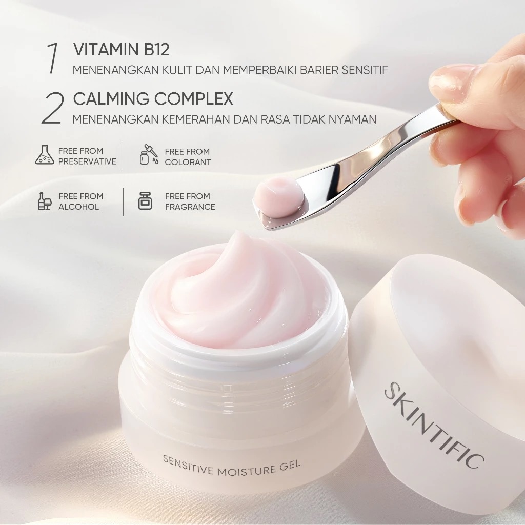 Skintific Sensitive Moisture Gel 40ml - Calm & Repair