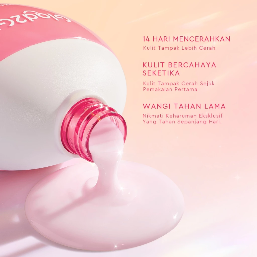 Glad 2 Glow Body Serum - Creamy Berry Overnight Bright 300ml Glad 2 Glow Body Serum - Creamy Berry Overnight Bright 300ml