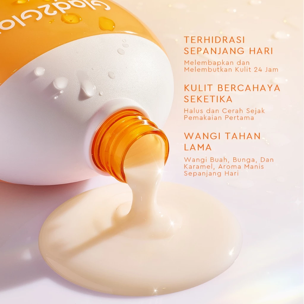 Glad 2 Glow Body Serum - Tropical Velvet Moist & Smooth 300ml