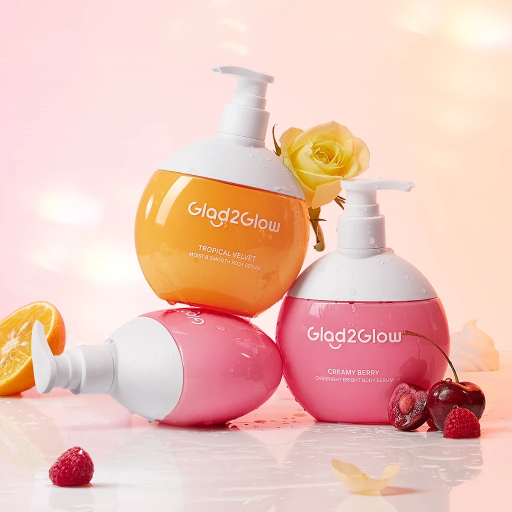 Glad 2 Glow Body Serum - Tropical Velvet Moist & Smooth 300ml