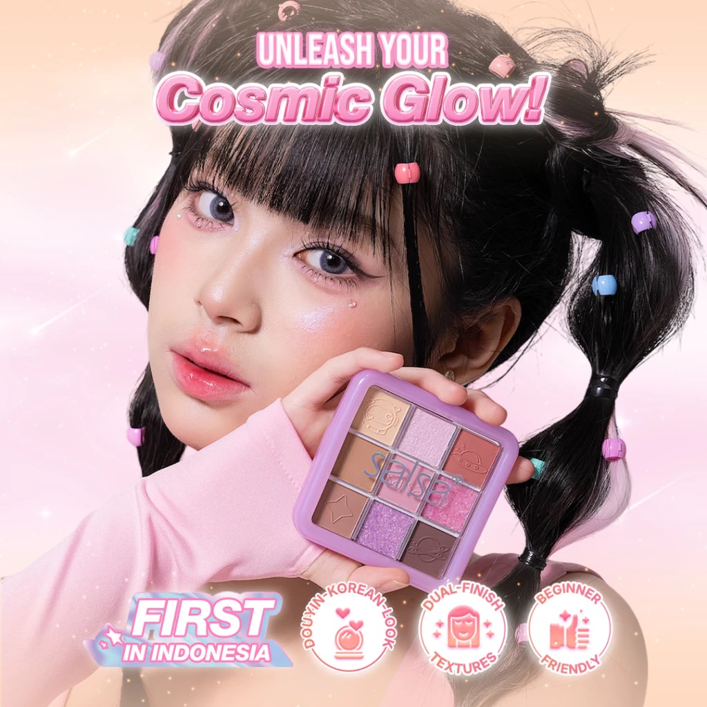 Salsa Galaxy Eyeshadow Palette - Cosmo Salsa Galaxy Eyeshadow Palette - Cosmo