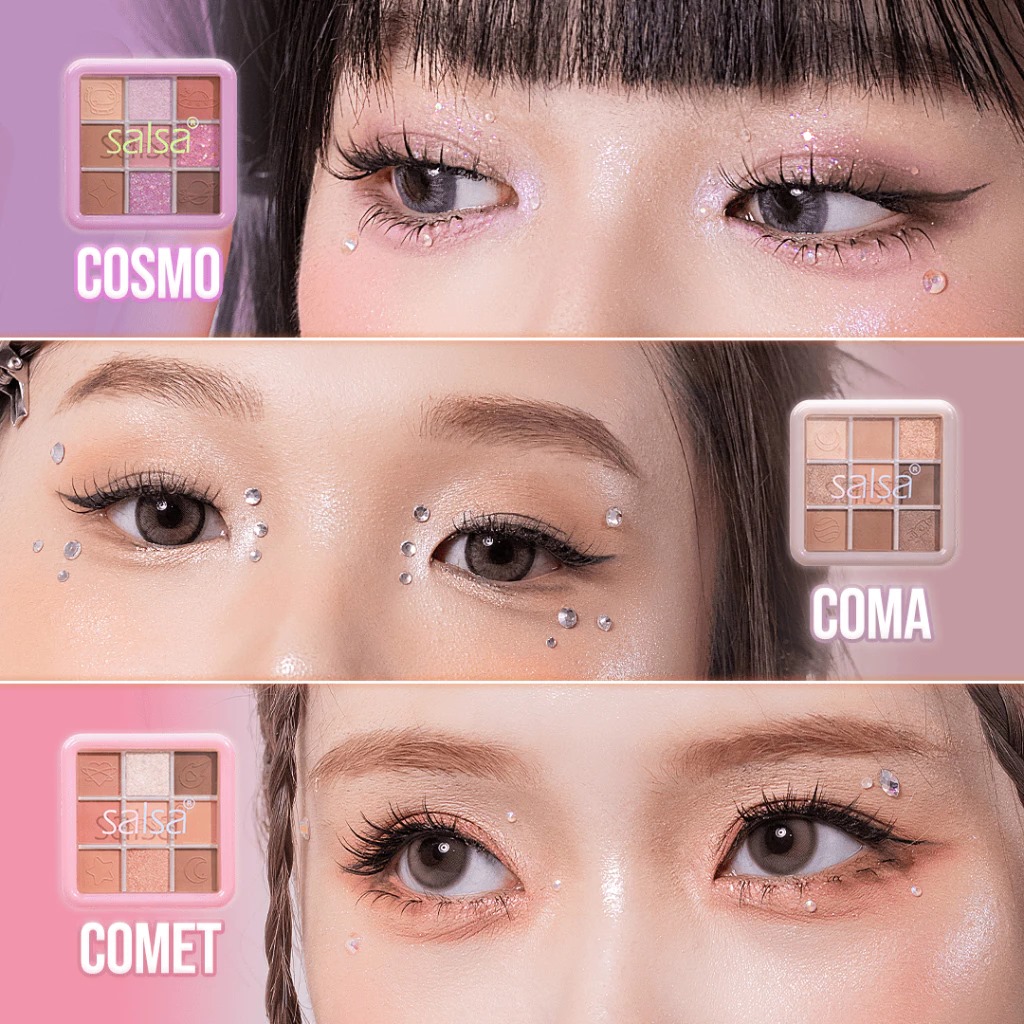 Salsa Galaxy Eyeshadow Palette - Comet