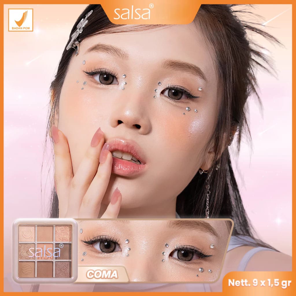 Salsa Galaxy Eyeshadow Palette - Coma Salsa Galaxy Eyeshadow Palette - Coma