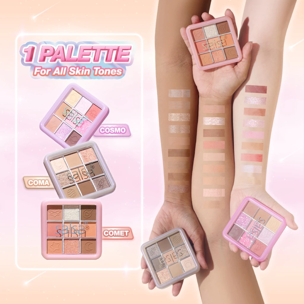 Salsa Galaxy Eyeshadow Palette - Coma Salsa Galaxy Eyeshadow Palette - Coma