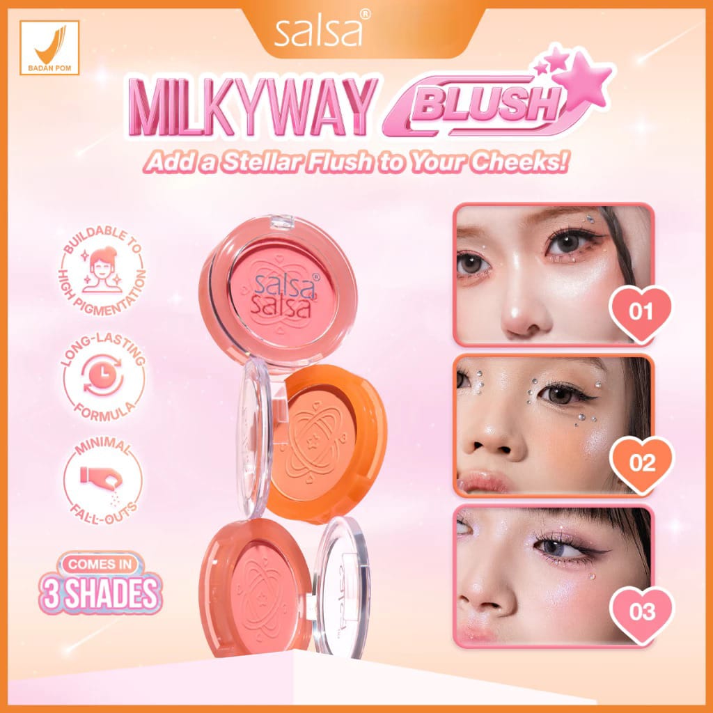 Salsa Milkyway Blush 5gr - 01