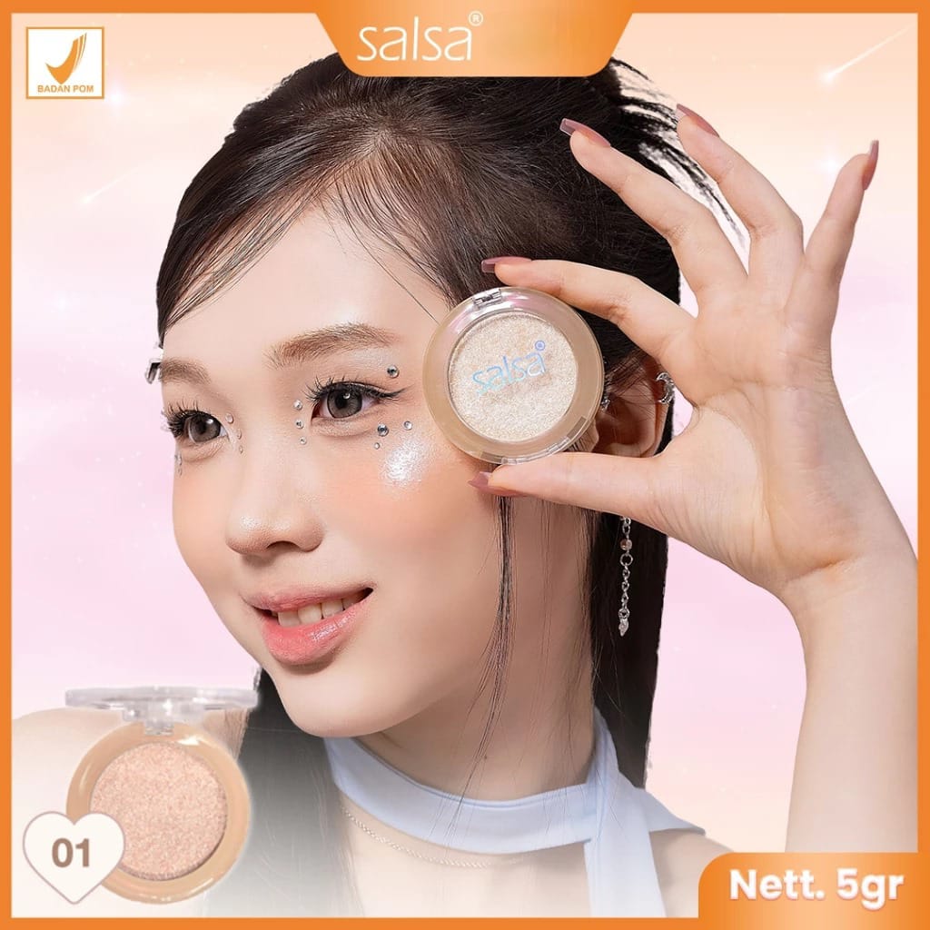 Salsa Milkyway Highlighter 4.5gr - 01 Salsa Milkyway Highlighter 4.5gr - 01