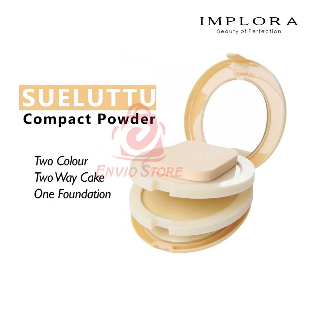 Implora Sueluttu Powder Cake - Bedak Implora Sueluttu Powder Cake - Bedak