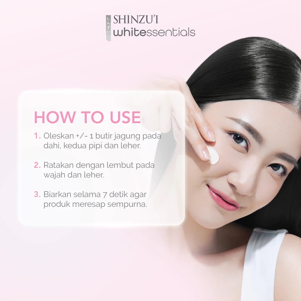 Shinzui Whitessentials Brightening Serum Moisturizer 30gr
