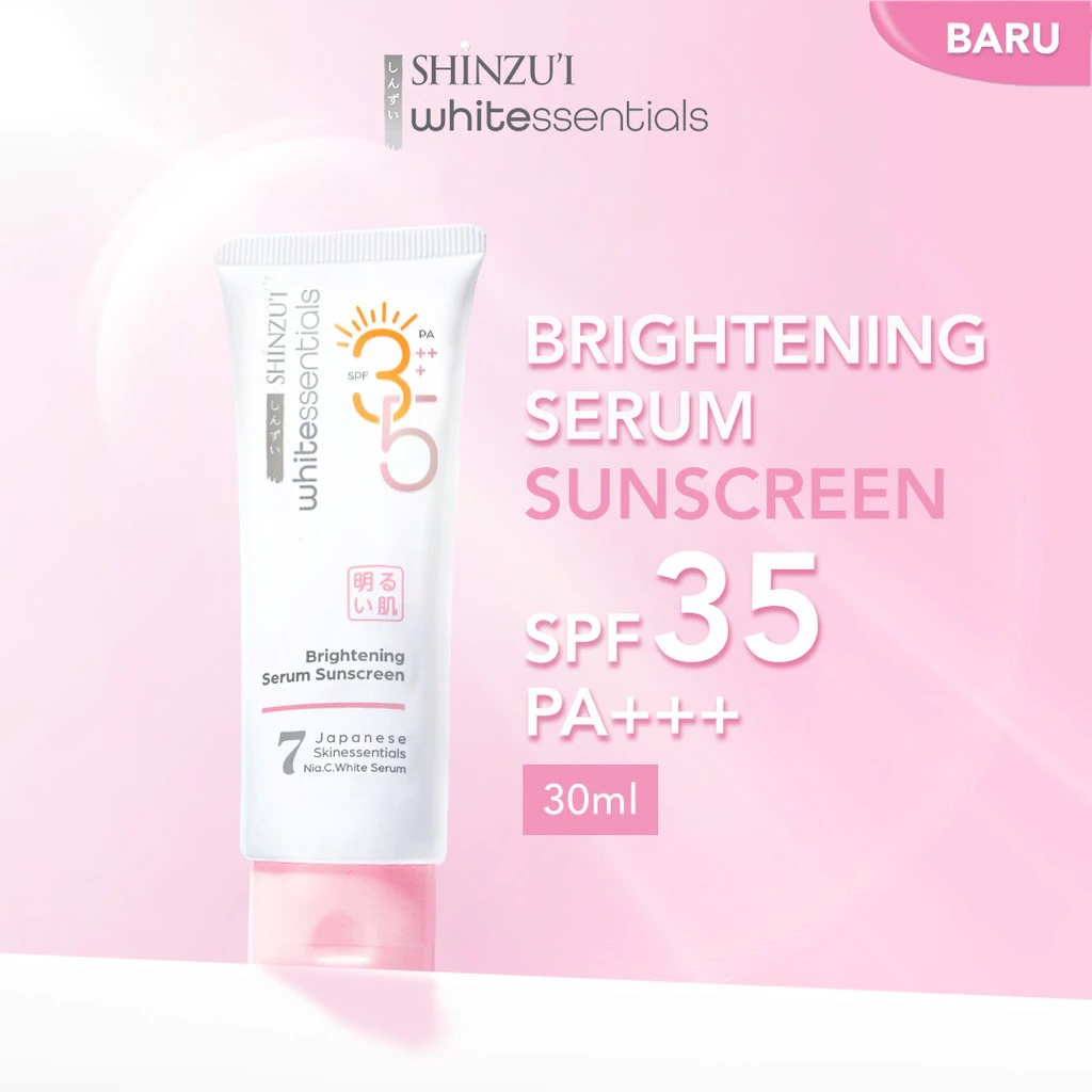 Shinzui Whitessentials Brightening Serum Sunscreen SPF35 PA+++ 30ml Shinzui Whitessentials Brightening Serum Sunscreen SPF35 PA+++ 30ml