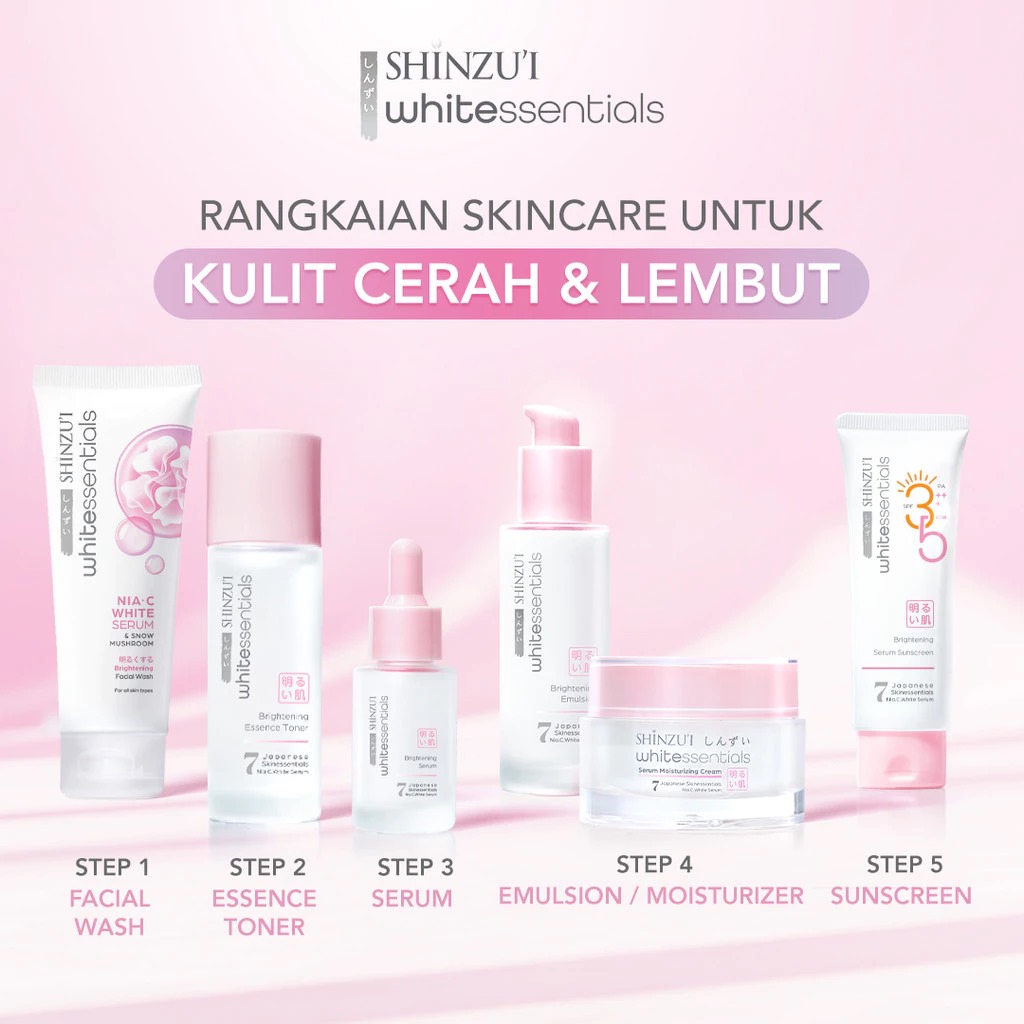 Shinzui Whitessentials Brightening Serum Sunscreen SPF35 PA+++ 30ml Shinzui Whitessentials Brightening Serum Sunscreen SPF35 PA+++ 30ml