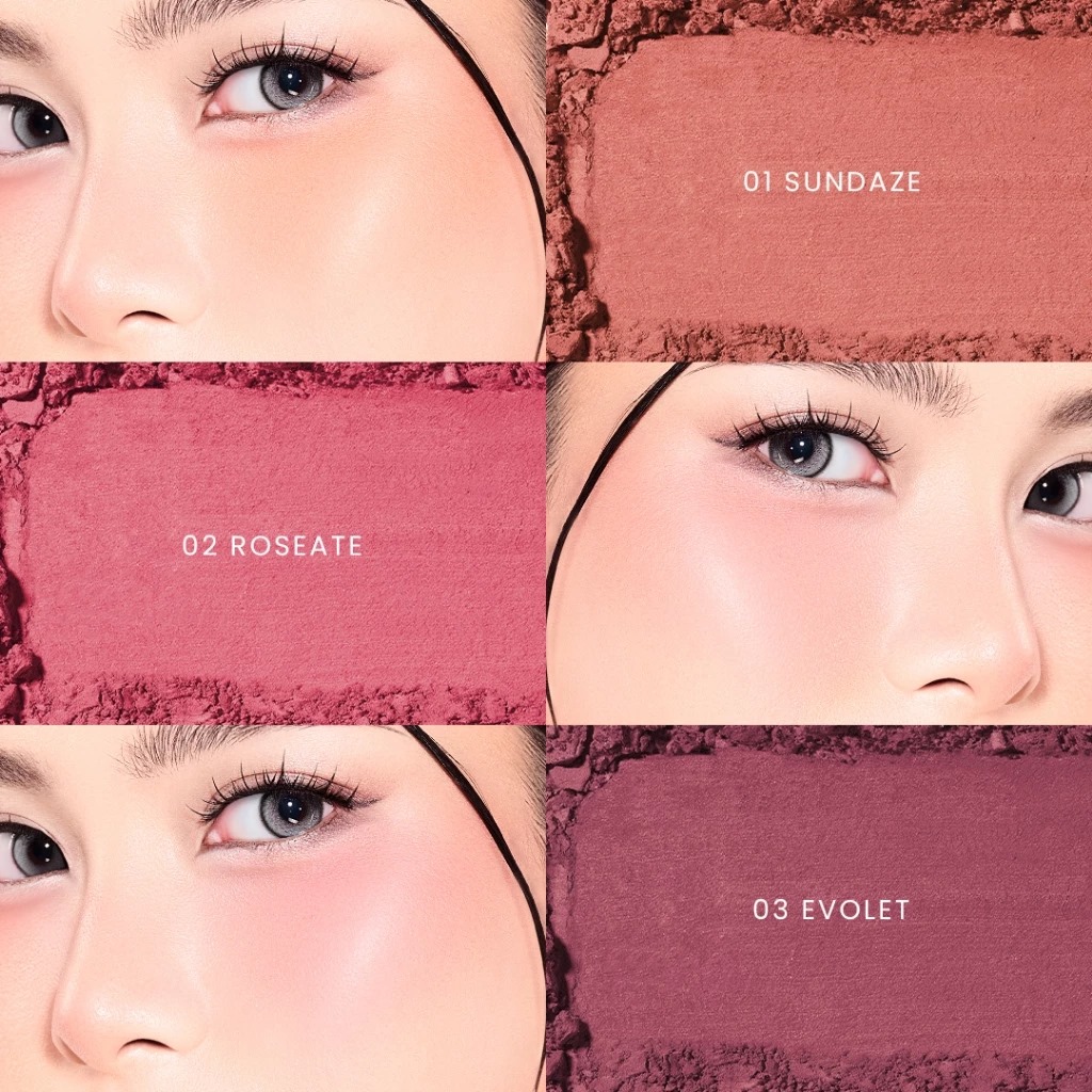 Hanasui Next Level Bouncy Blush 8gr - 01 Sundaze Hanasui Next Level Bouncy Blush 8gr - 01 Sundaze