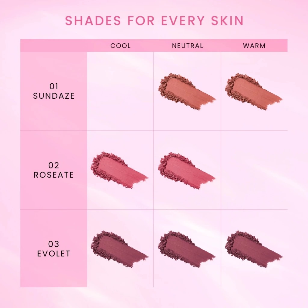 Hanasui Next Level Bouncy Blush 8gr - 01 Sundaze Hanasui Next Level Bouncy Blush 8gr - 01 Sundaze