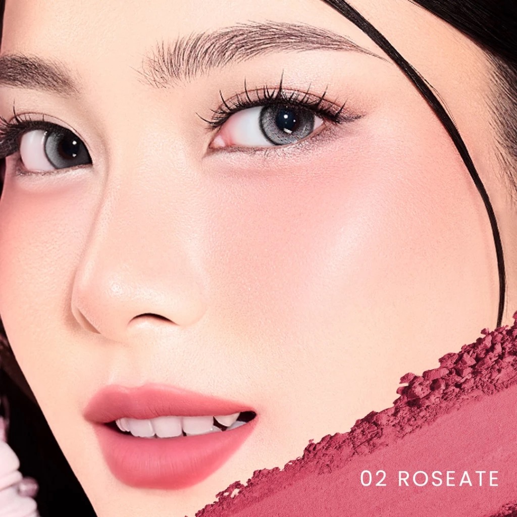 Hanasui Next Level Bouncy Blush 8gr - 02 Roseate