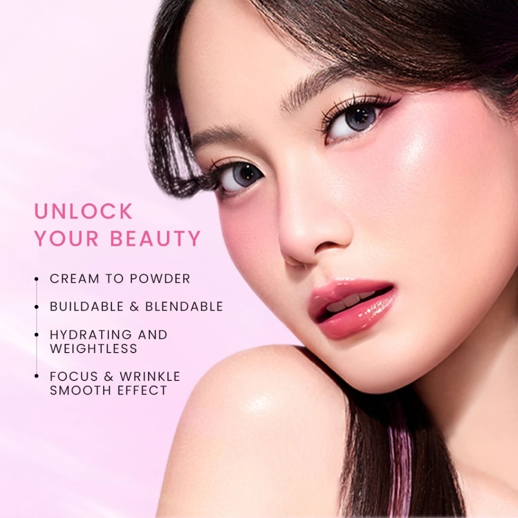 Hanasui Next Level Bouncy Blush 8gr - 03 Evolet