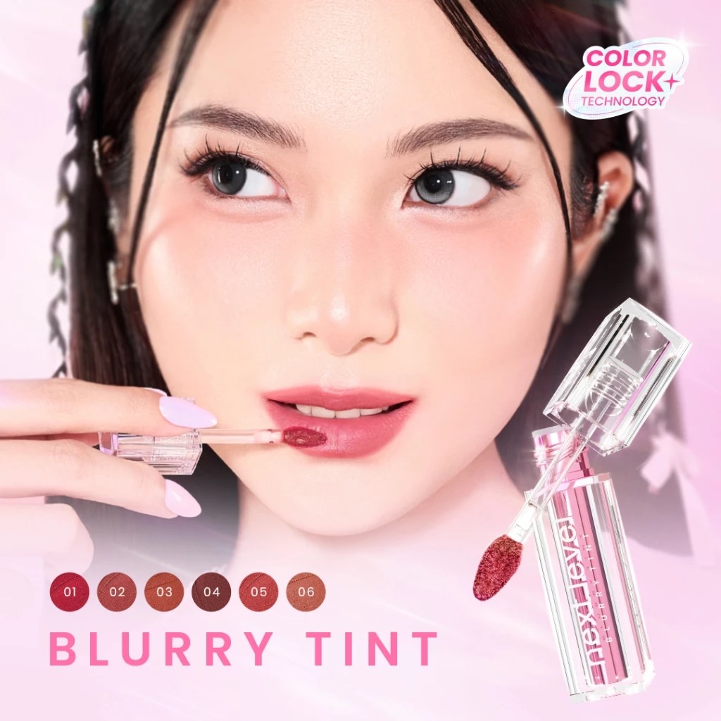 Hanasui Next Level Blurry Tint 2.5gr - 01 Redveluv Hanasui Next Level Blurry Tint 2.5gr - 01 Redveluv