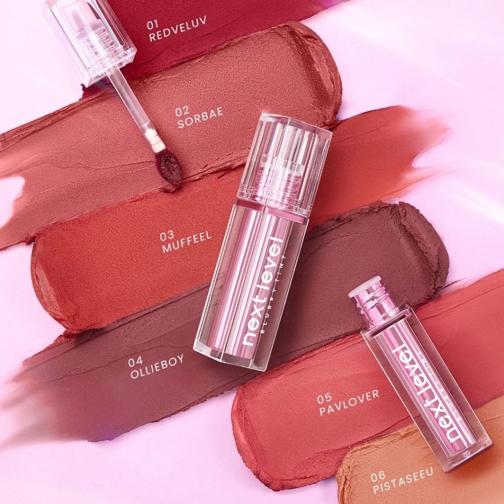Hanasui Next Level Blurry Tint 2.5gr - 01 Redveluv Hanasui Next Level Blurry Tint 2.5gr - 01 Redveluv