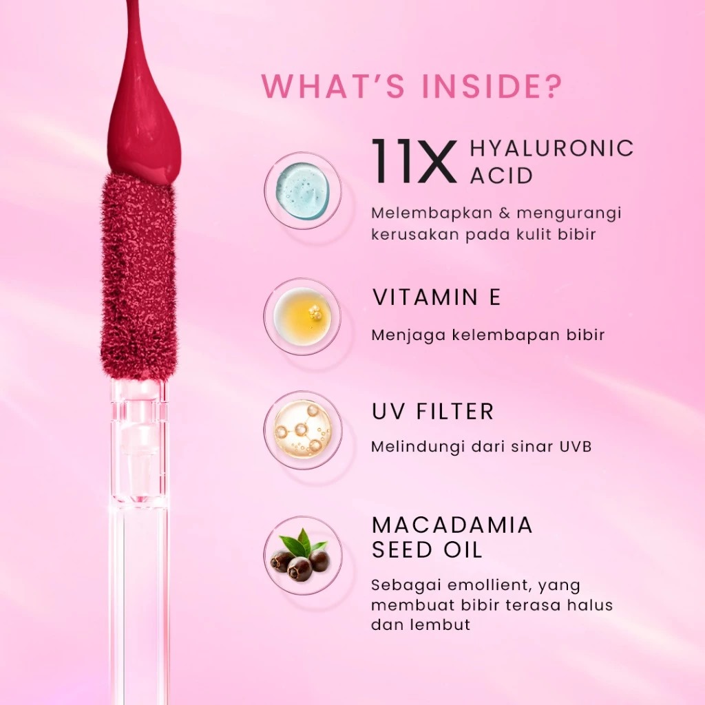 Hanasui Next Level Liplast Cream 3gr - 01 Girlboss