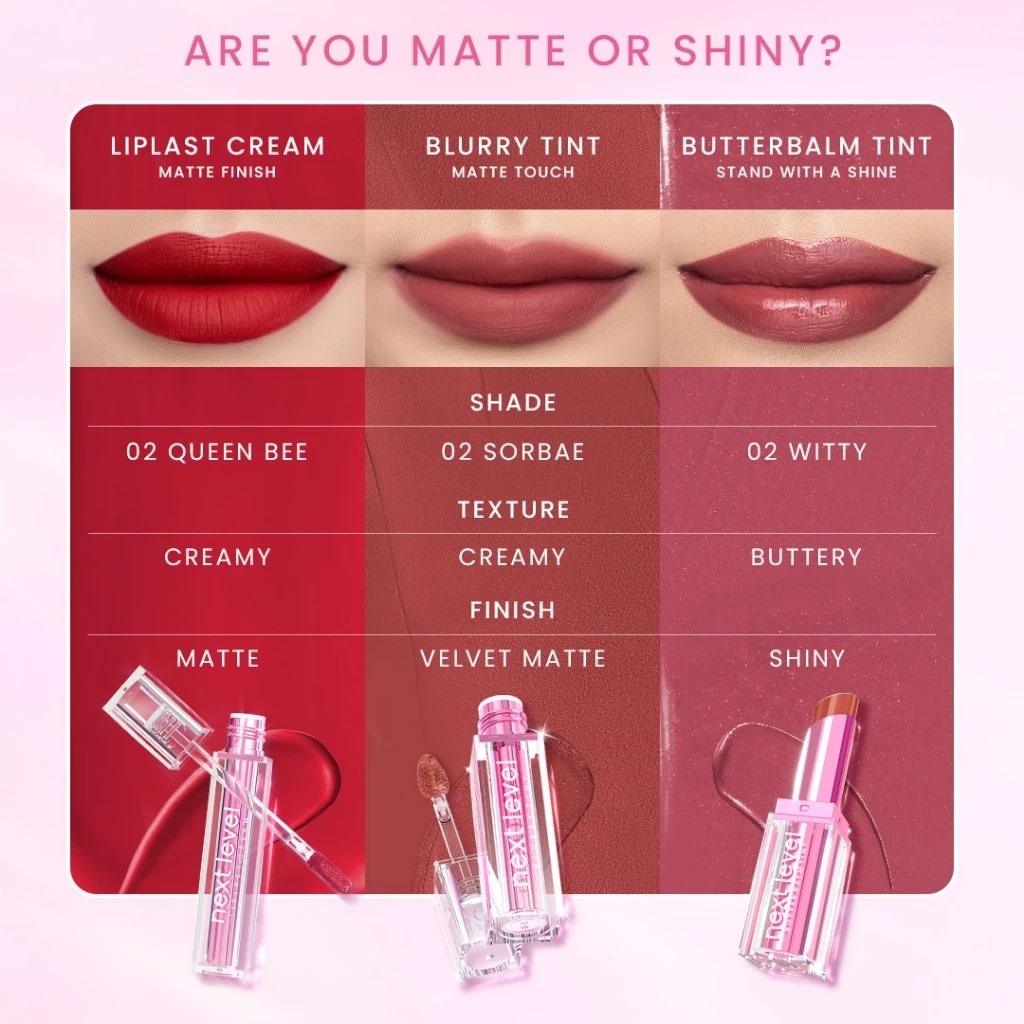 Hanasui Next Level Liplast Cream 3gr - 01 Girlboss