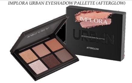 Implora Urban Eyeshadow Pallette - Afterglow Implora Urban Eyeshadow Pallette - Afterglow
