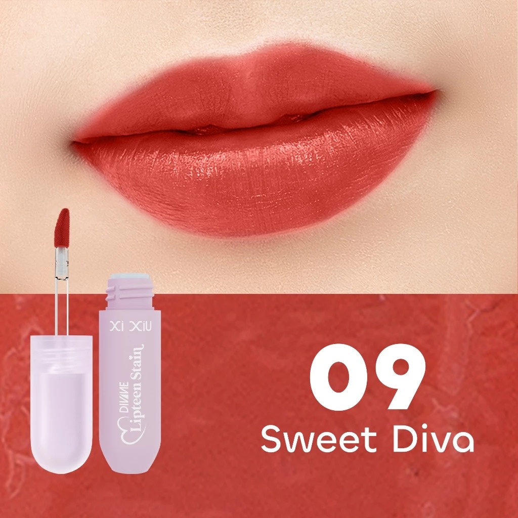 Xi Xiu Divine Lipteen Stain 2.5gr - 09 Sweet Diva Xi Xiu Divine Lipteen Stain 2.5gr - 09 Sweet Diva
