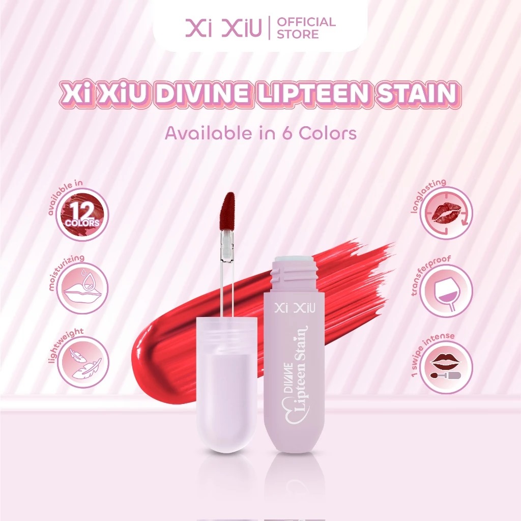 Xi Xiu Divine Lipteen Stain 2.5gr - 09 Sweet Diva