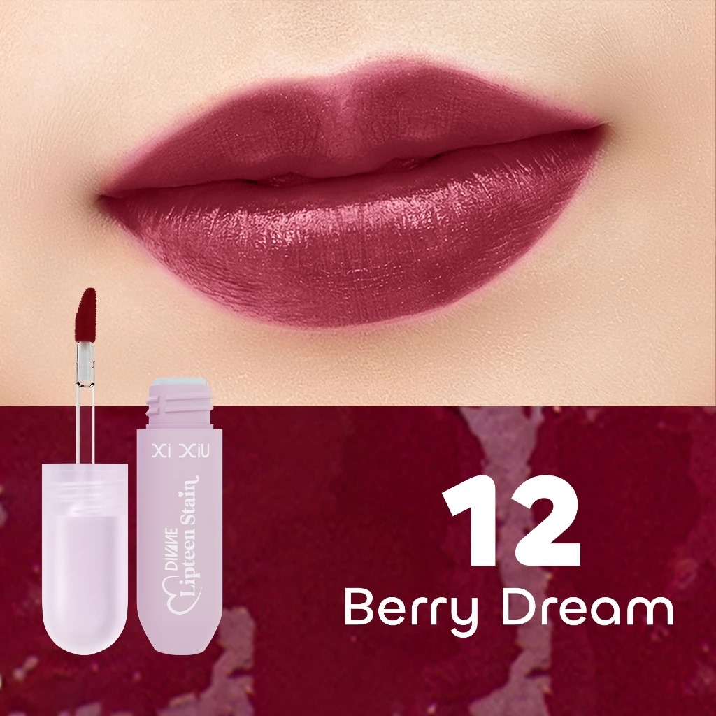 Xi Xiu Divine Lipteen Stain 2.5gr - 12 Berry Dream Xi Xiu Divine Lipteen Stain 2.5gr - 12 Berry Dream