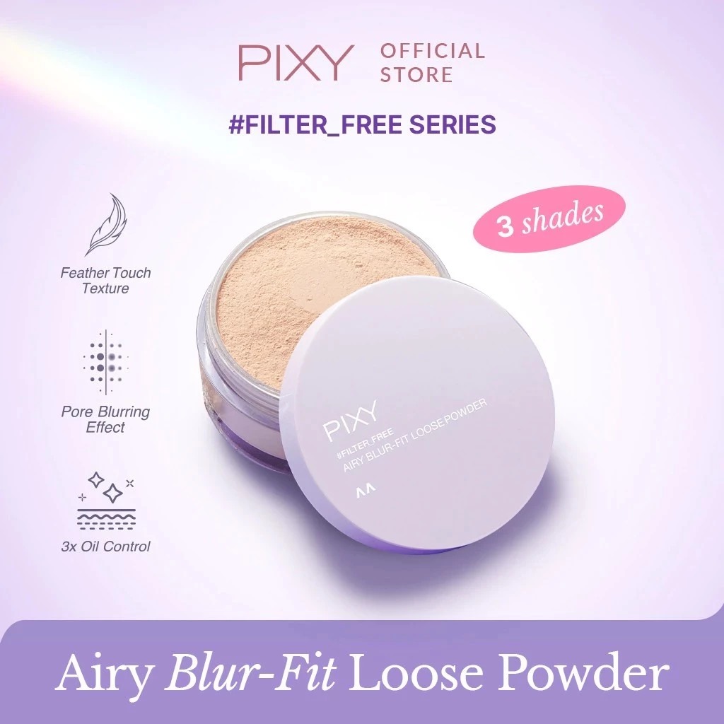 Pixy Airy Blur-Fit Loose Powder 10gr - N21 Light Vanilla