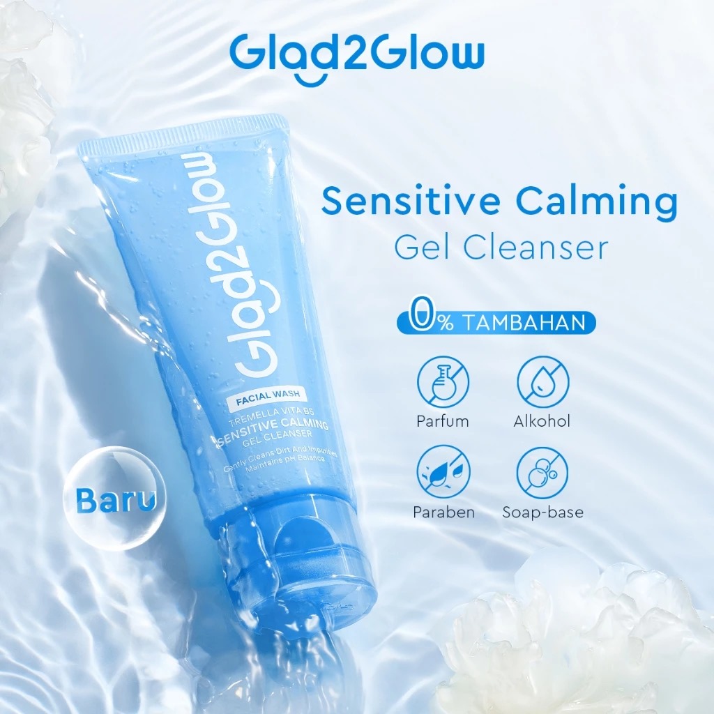 Glad 2 Glow Cleanser - Tremella Vita B5 Sensitive Calming Gel 70ml Glad 2 Glow Cleanser - Tremella Vita B5 Sensitive Calming Gel 70ml