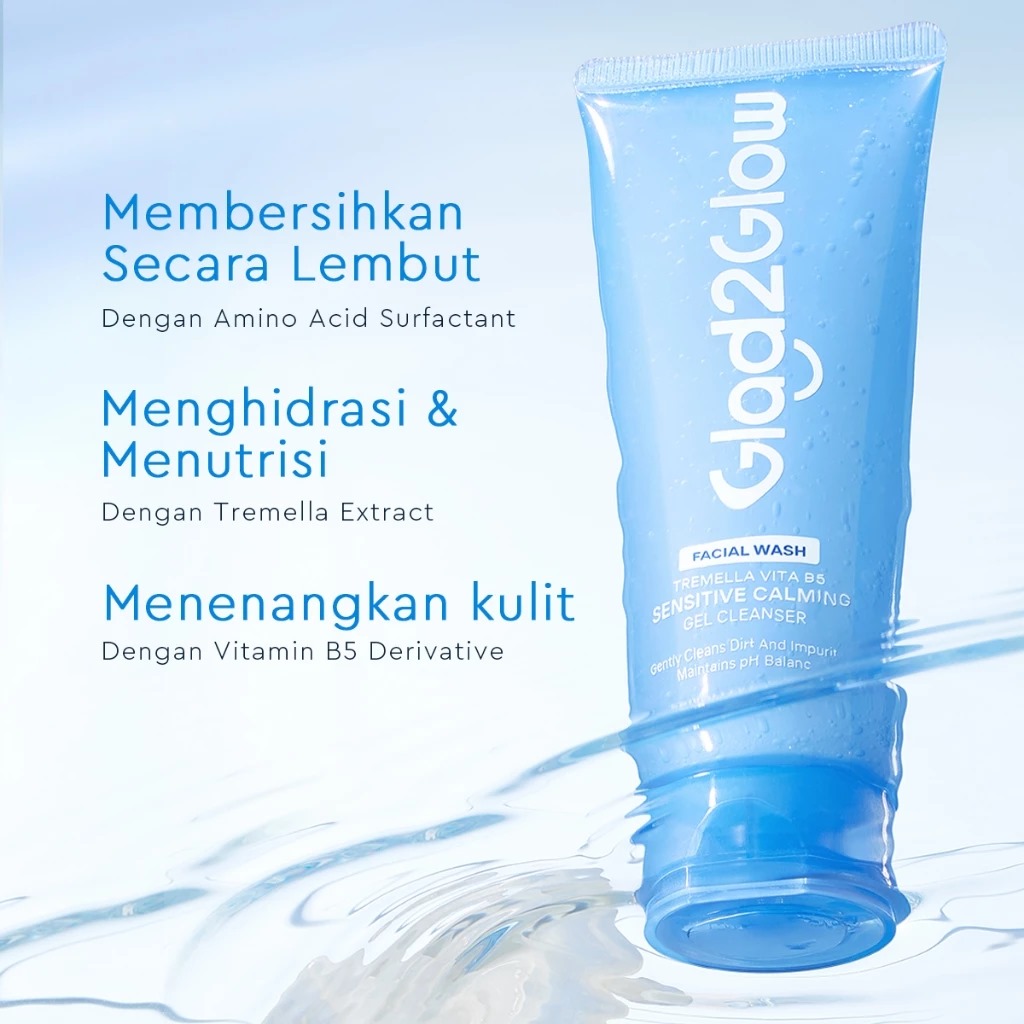 Glad 2 Glow Cleanser - Tremella Vita B5 Sensitive Calming Gel 70ml