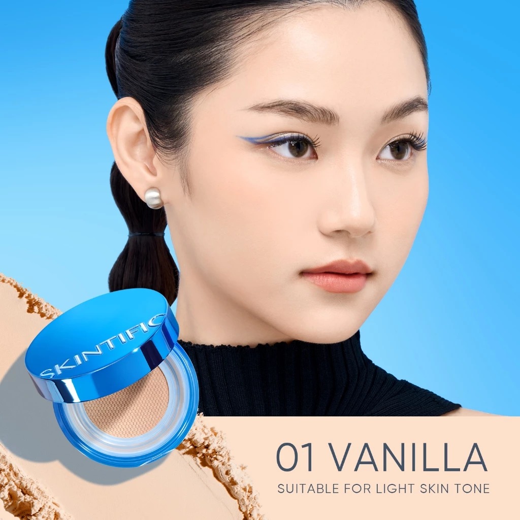 Skintific Invisiblur All Day Loose Powder 10gr - 01 Vanilla