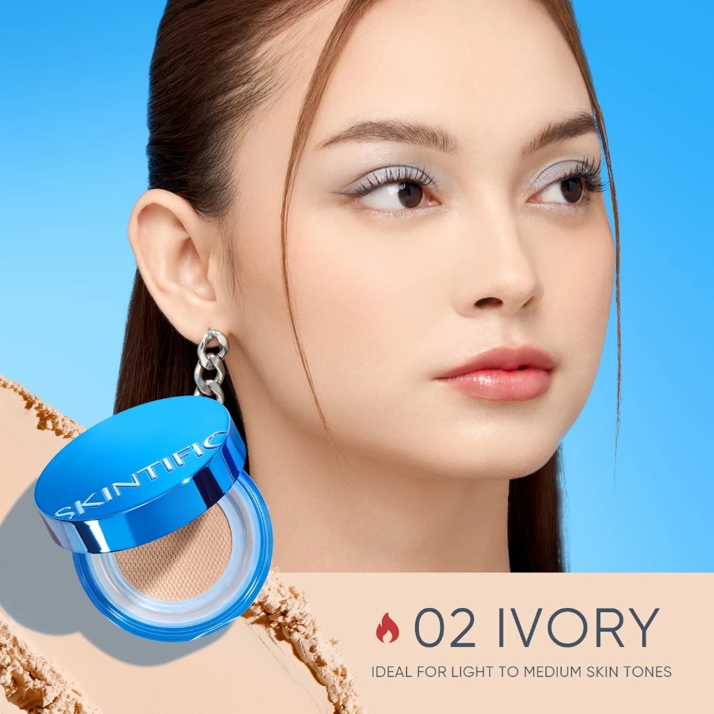 Skintific Invisiblur All Day Loose Powder 10gr - 02 Ivory