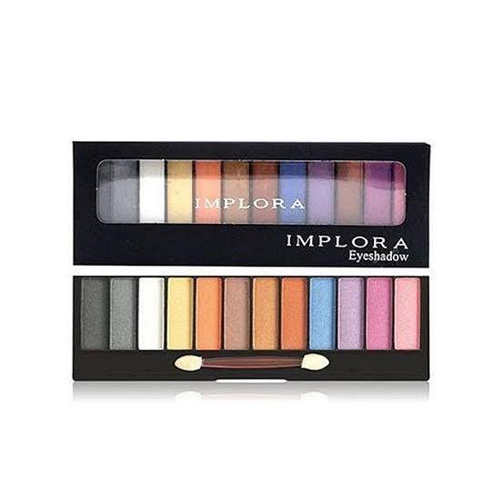 Implora 7669B Eyeshadow 12 Colour Kotak Implora 7669B Eyeshadow 12 Colour Kotak