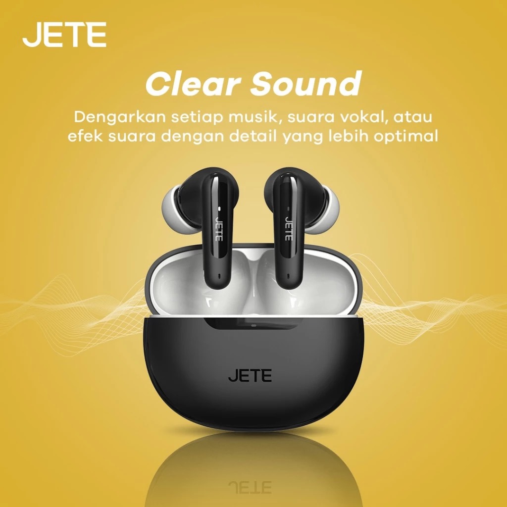 JETE TWS CE7 Series - Navy Yellow