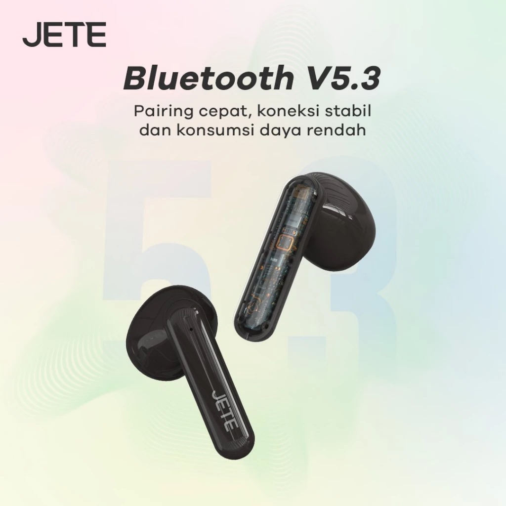 JETE TWS Bluetooth CE8 - Black