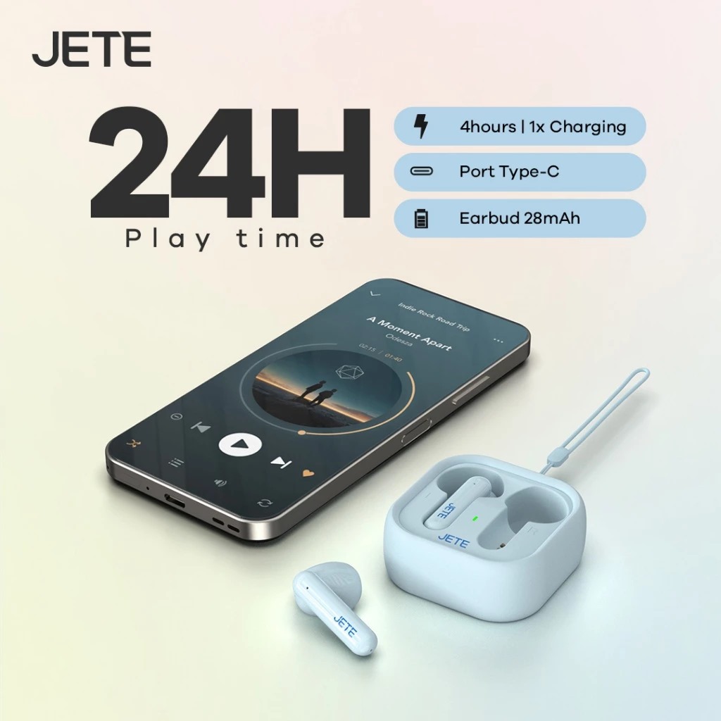 JETE TWS Bluetooth CE8 - White