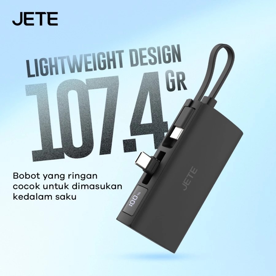 JETE Powerbank A101 Series 5000mAh