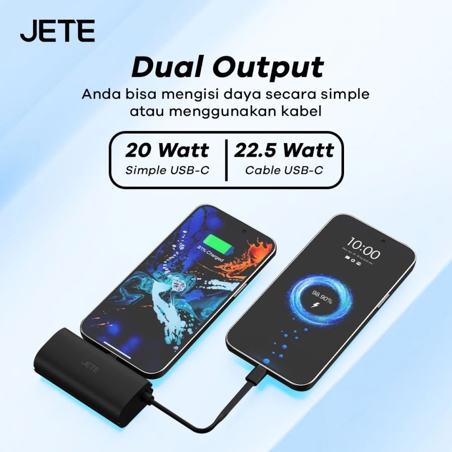 JETE Powerbank A101 Series 5000mAh