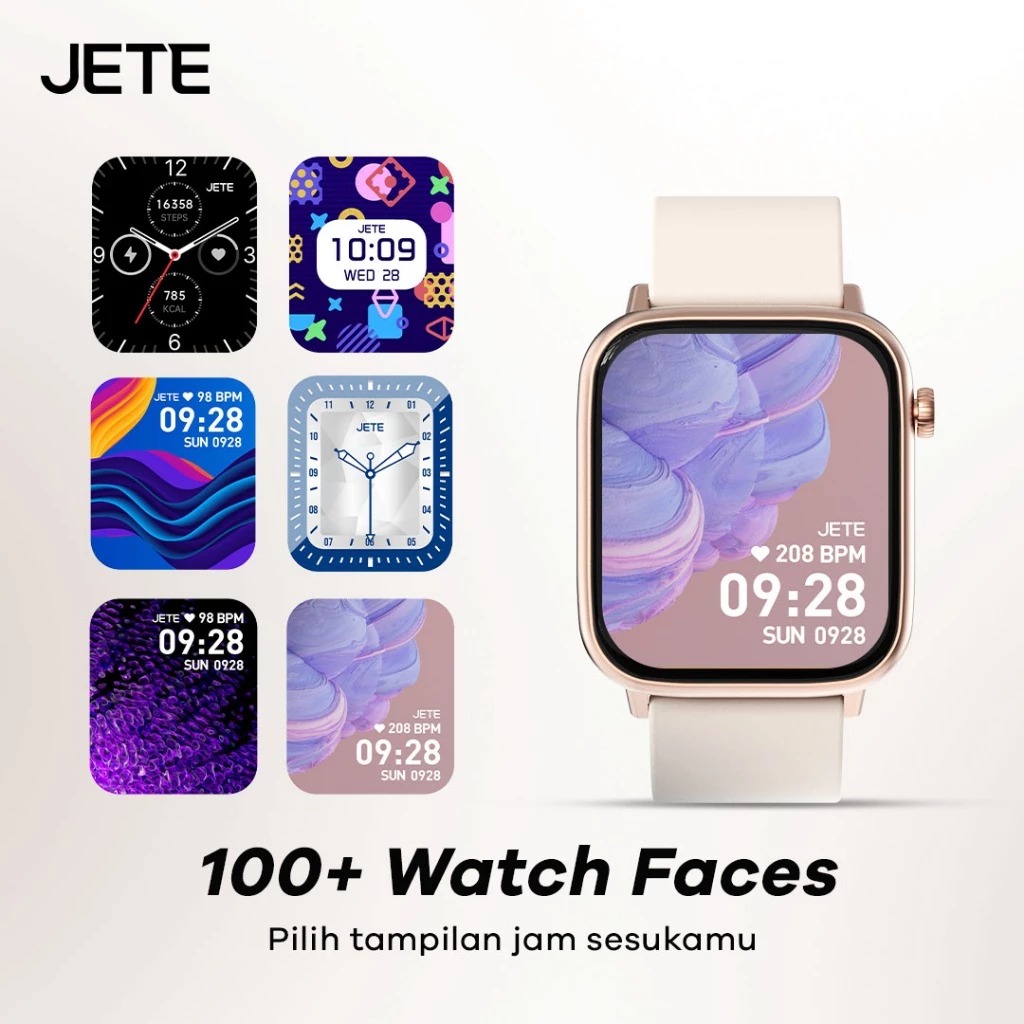 JETE Smartwatch FR13 - Rosegold Lightsand (Pink)