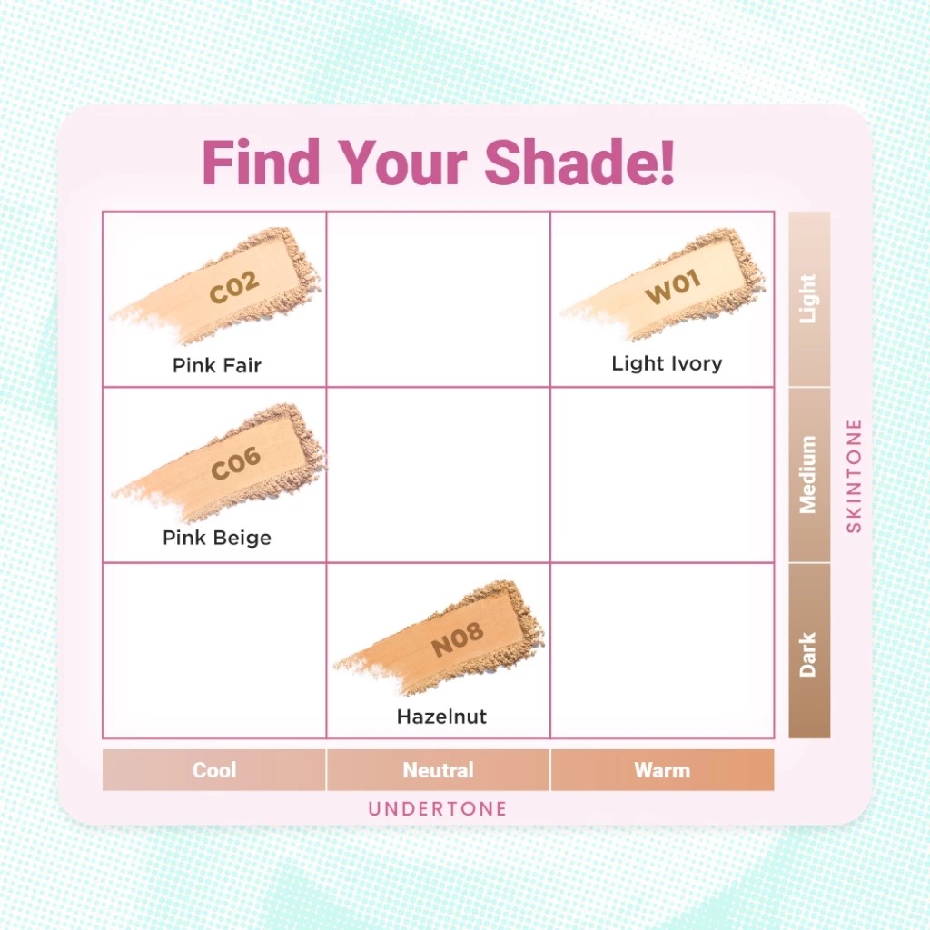 Dazzle Me Acne Armor Compact Powder 8gr - W01 Light Ivory