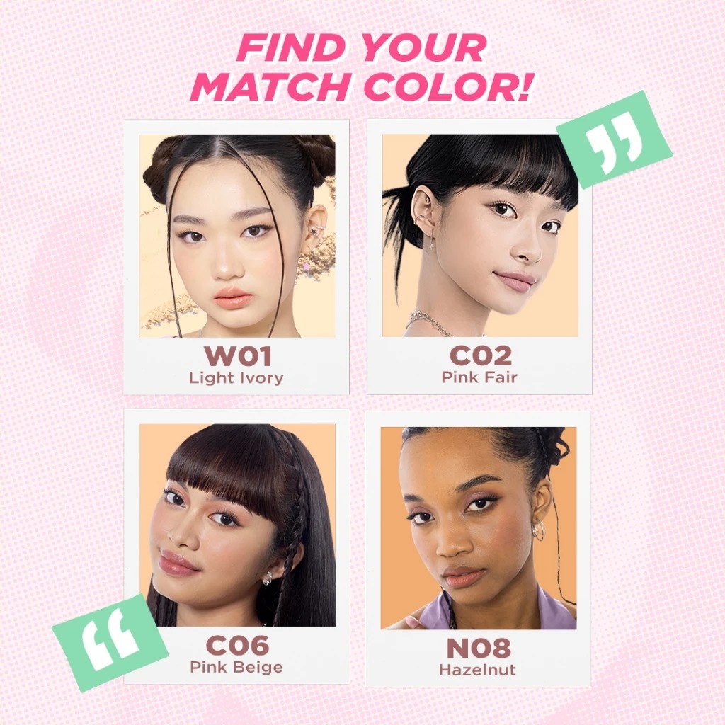 Dazzle Me Acne Armor Compact Powder 8gr - C06 Pink Beige