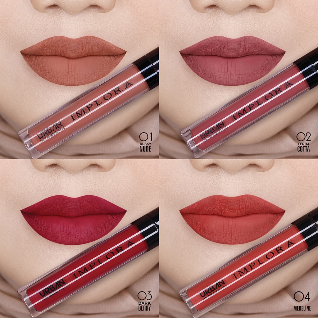 Implora Urban Lipcream Matte - 02 Terra Cotta Implora Urban Lipcream Matte - 02 Terra Cotta