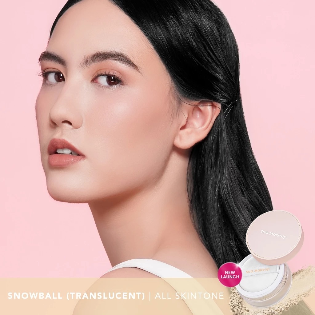 Sea Makeup Acne Blur And Set Loose Powder 12gr - Snowball Sea Makeup Acne Blur And Set Loose Powder 12gr - Snowball