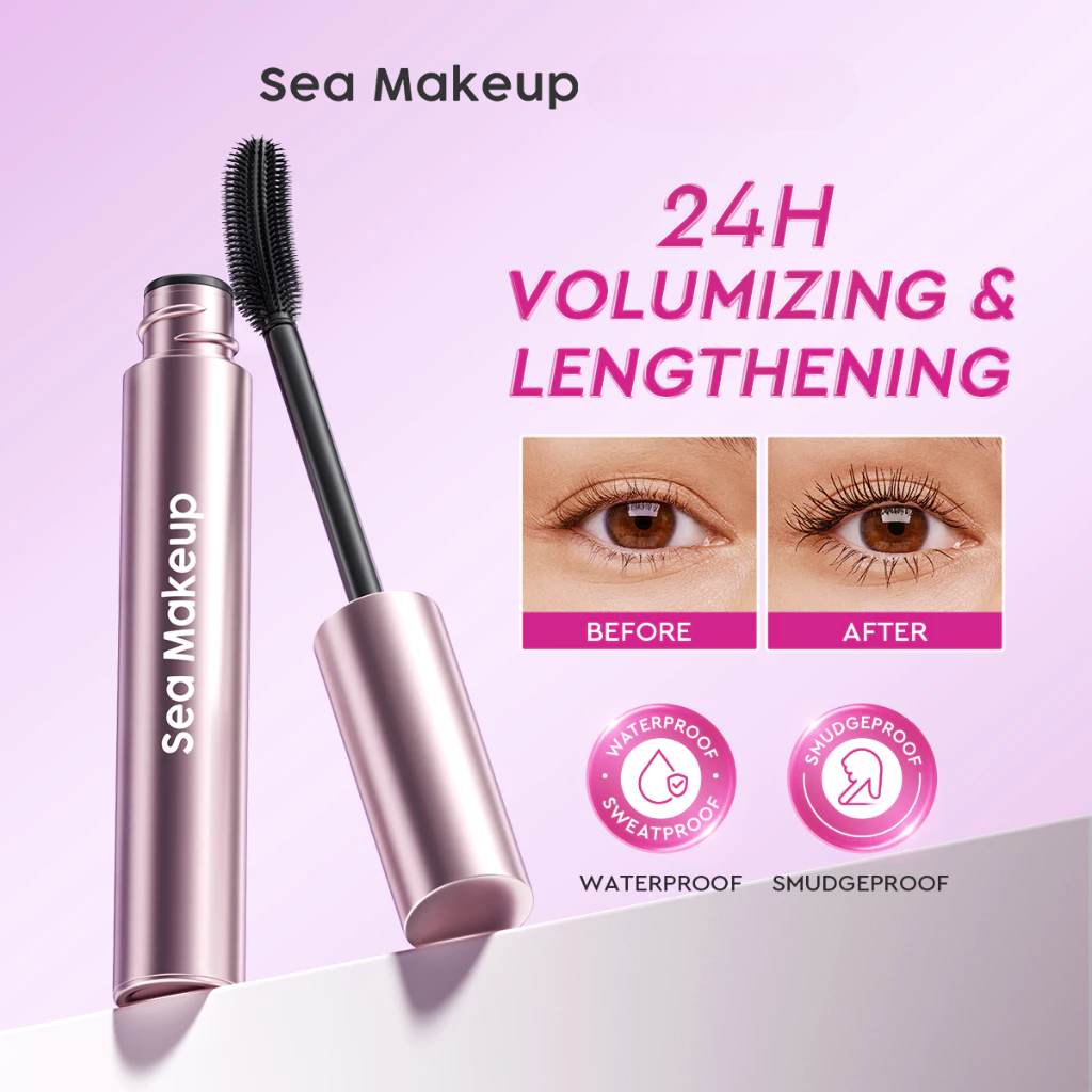 Sea Makeup Heavy Duty Waterproof Mascara 8gr - Obsidian Black