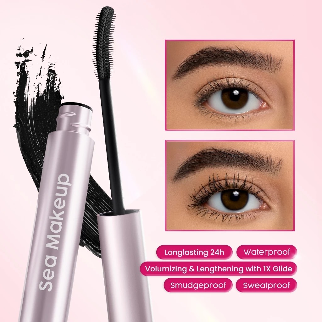 Sea Makeup Heavy Duty Waterproof Mascara 8gr - Obsidian Black Sea Makeup Heavy Duty Waterproof Mascara 8gr - Obsidian Black