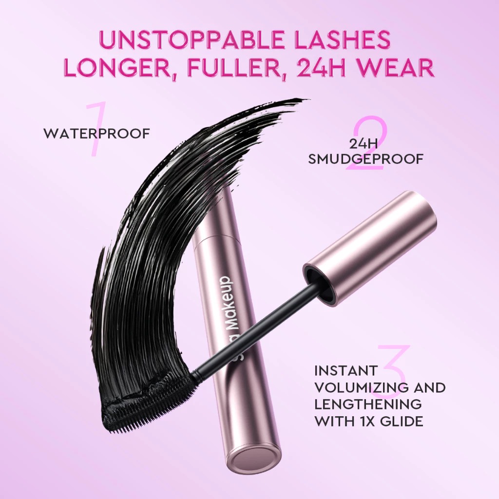 Sea Makeup Heavy Duty Waterproof Mascara 8gr - Obsidian Black