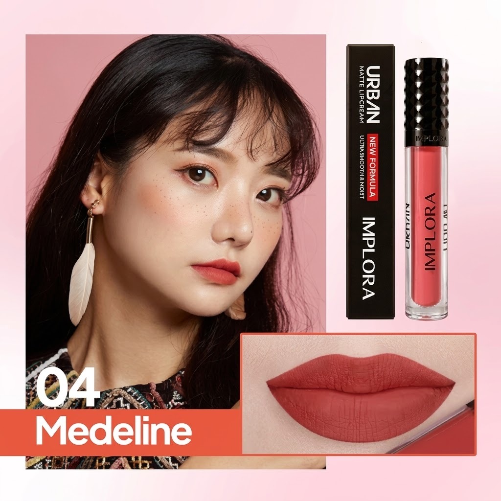 Implora Urban Lipcream Matte - 04 Medeline