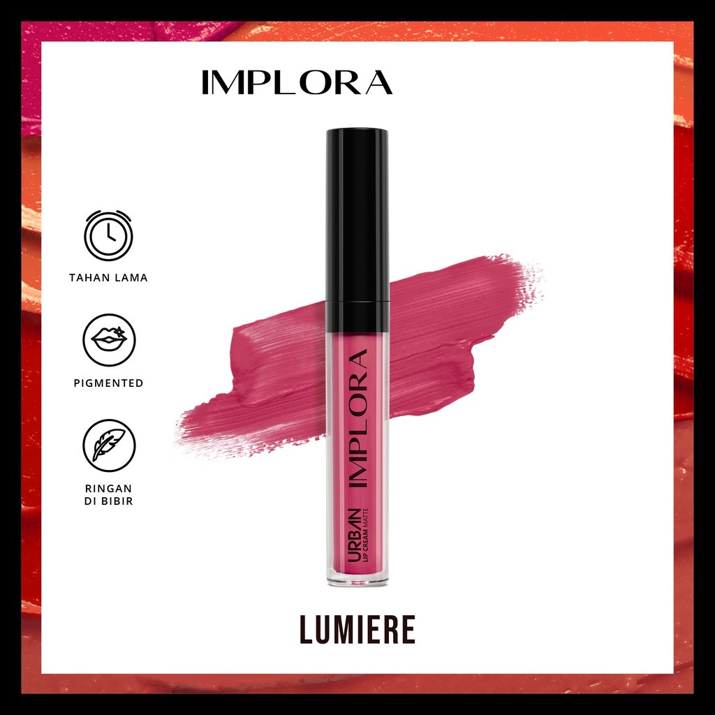 Implora Urban Lipcream Matte - 06 Lumiere Implora Urban Lipcream Matte - 06 Lumiere
