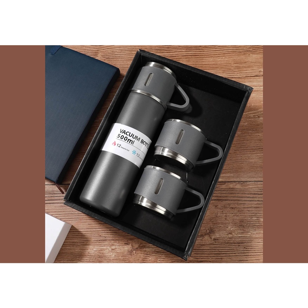 Termos Sultan Vacuum Flask Set 500ml - GREY Termos Sultan Vacuum Flask Set 500ml - GREY